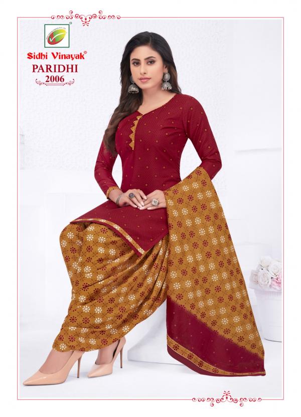 Sidhi Vinayak Paridhi Vol-2 Cotton Designer  Readymade Suit
